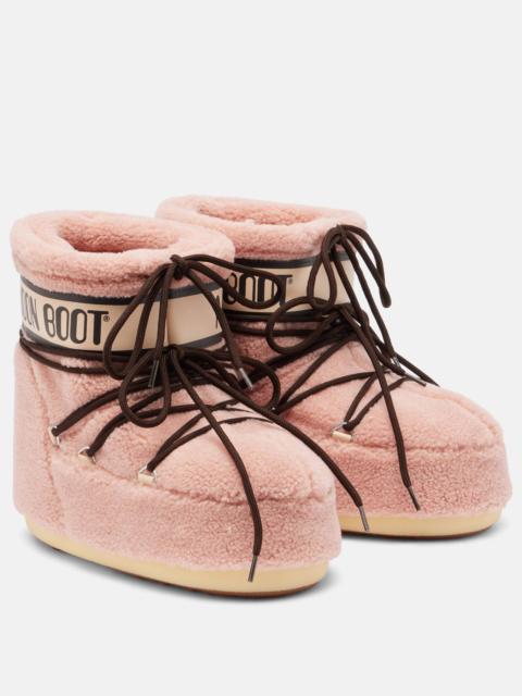 Icon fleece ankle boots