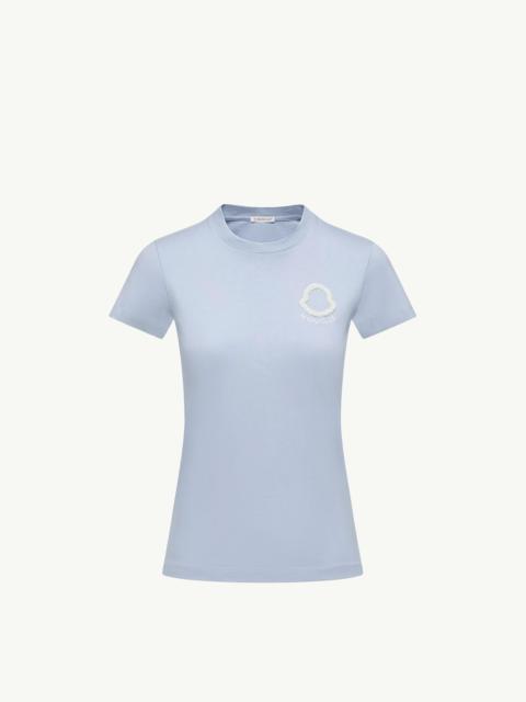 Embroidered Logo Cotton T-Shirt