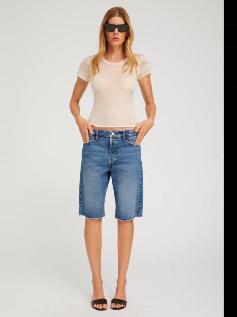 DENIM BERMUDA SHORTS