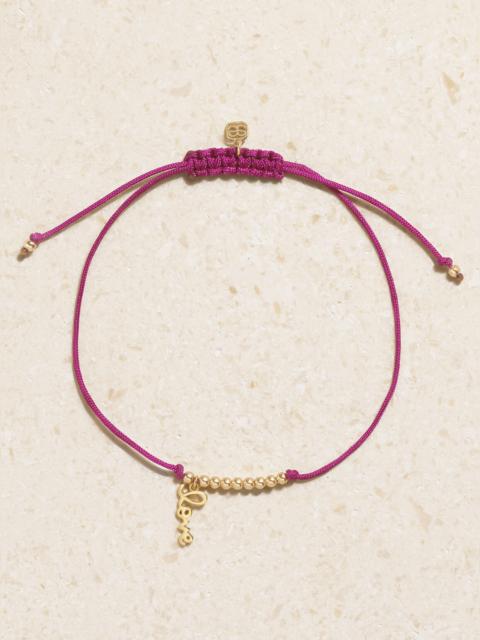 Pure Love 14-karat Gold Cord Bracelet