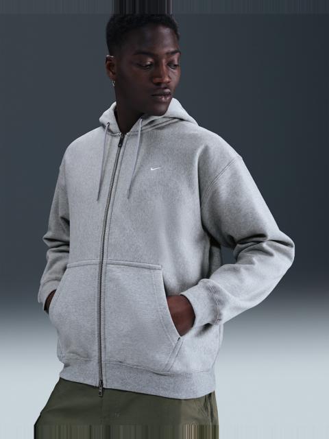 Nike Solo Swoosh Men's Full-Zip Fleece Hoodie