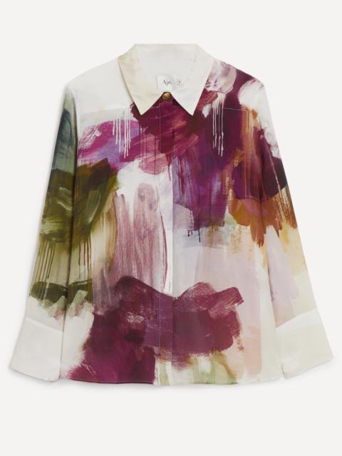 Atomic Impressionist Silk Shirt