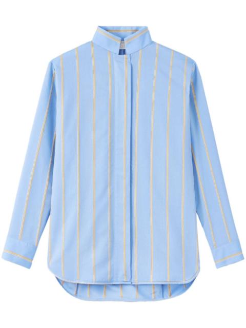 Robert gathered-detail striped blouse