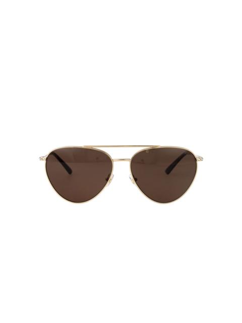 pilot-frame sunglasses