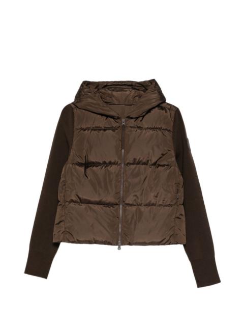 HyBridge quilted hooded jacket