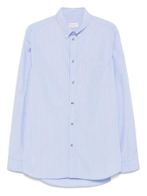 striped long-sleeved shirt