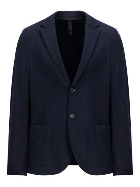 single-breasted merino jacket