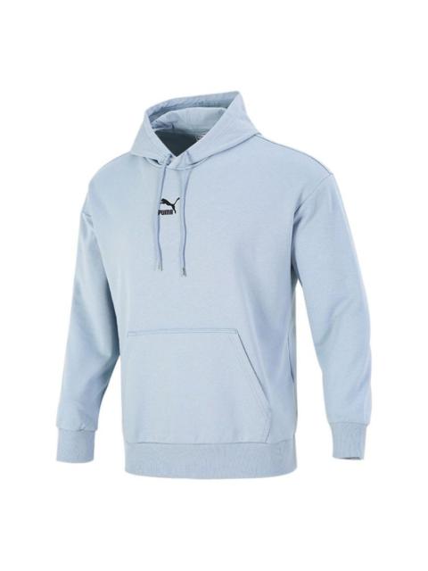 PUMA Logo Printing Knit Sports Blue 533114-61