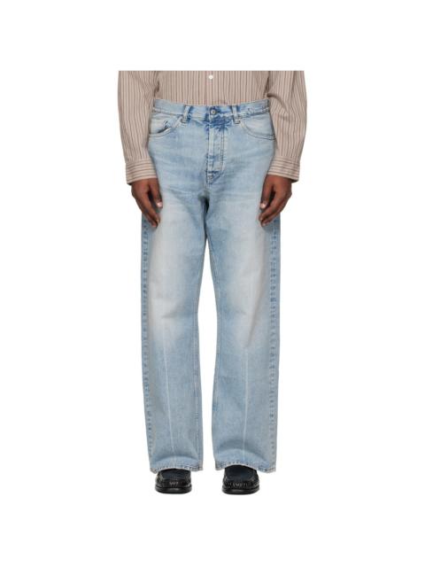 Blue Loose-Fit Jeans