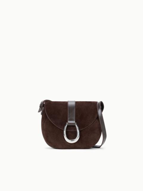 STAUD BELLA SADDLE BAG ESPRESSO SUEDE