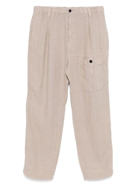 straight-leg trousers
