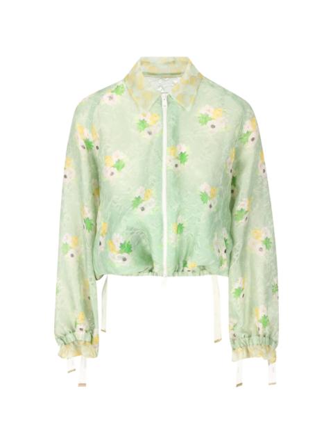 Fendi Floral-print Bomber Jacket
