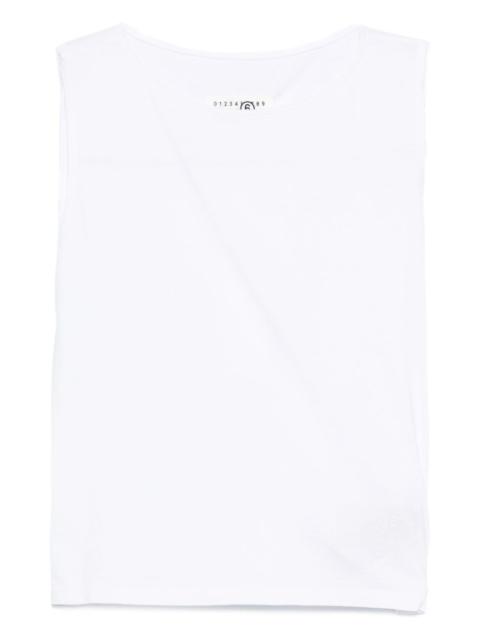 sleeveless cotton top