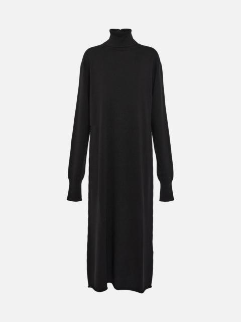 Cashmere midi dress