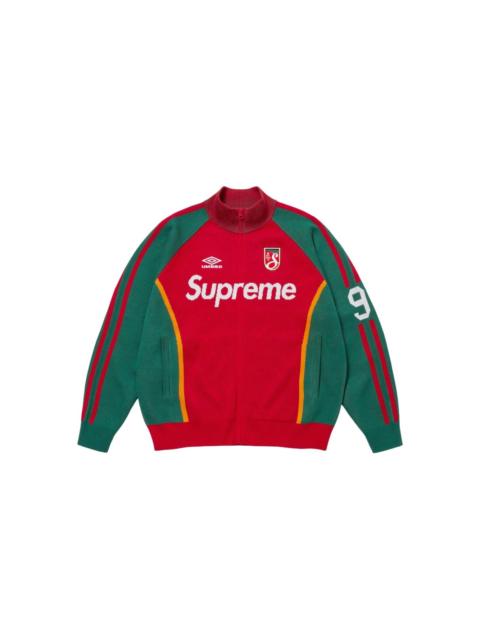 Supreme x Umbro® zip-up sweatshirt | REVERSIBLE