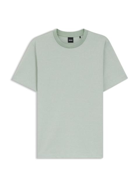 BUBBLE-STRUCTURE T-SHIRT IN COTTON