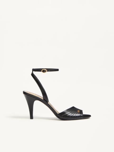 LADYCRUSH SANDAL IN KIDSKIN 85MM