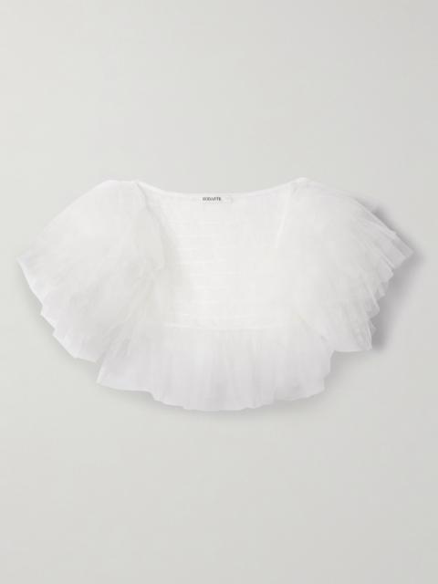 Layered Tulle Jacket