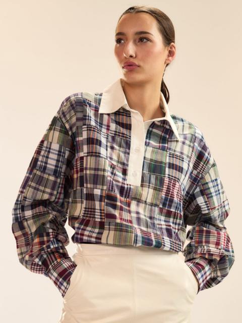 Marisol Madras Rugby Shirt
