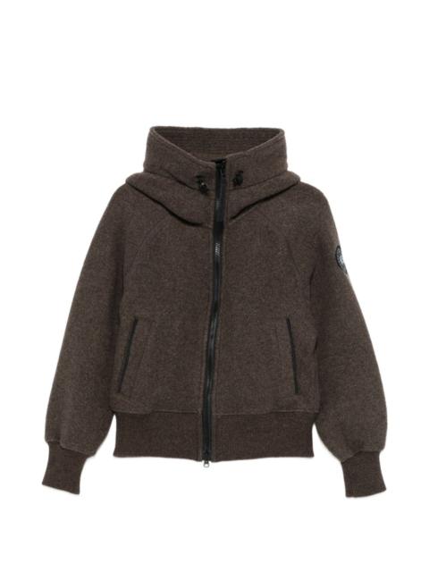 Chilliwack logo-patch bomber jacket