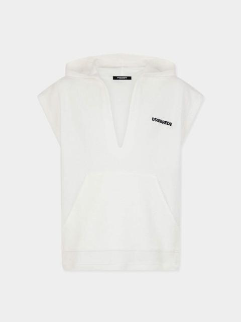 DSQUARED2 LOGO SPONGE HOODIE