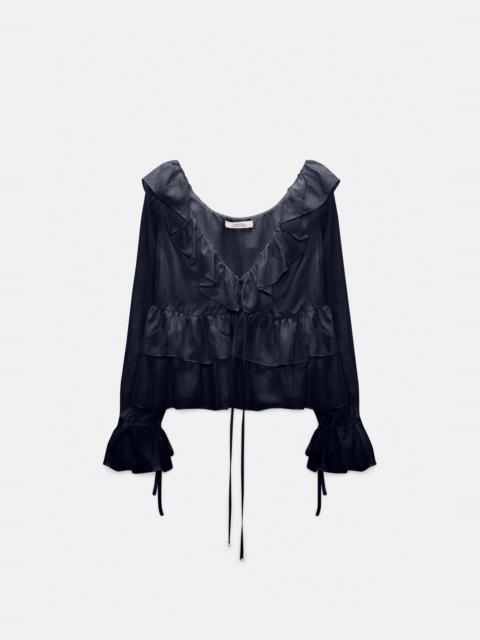 PLAYFUL VOLUMES blouse