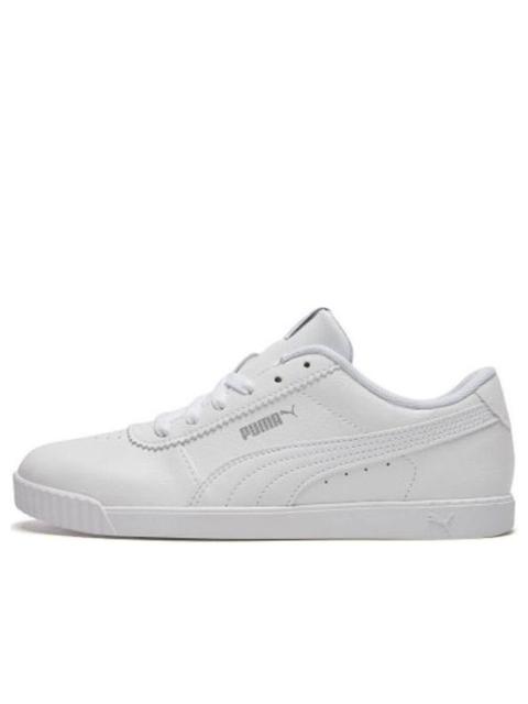 (WMNS) PUMA Carina Slim 'Triple White' 370548-02