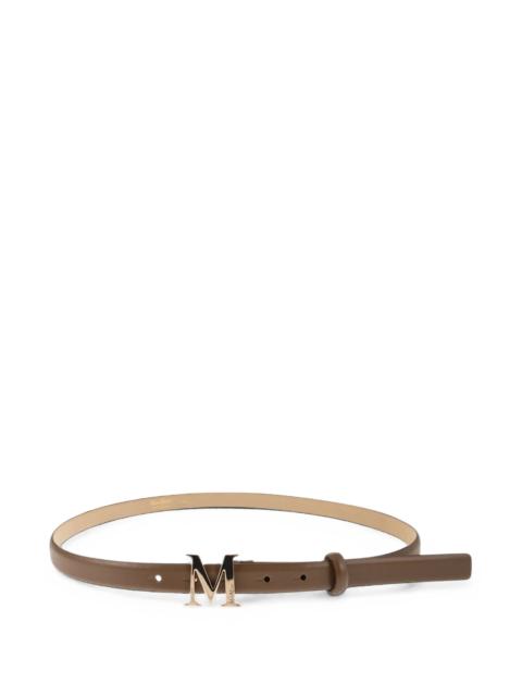 Max Mara MCLASSIC20S - Monogram Leather Belt