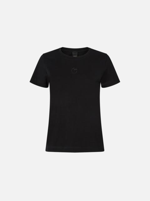 T-SHIRT WITH LOVE BIRDS EMBROIDERY