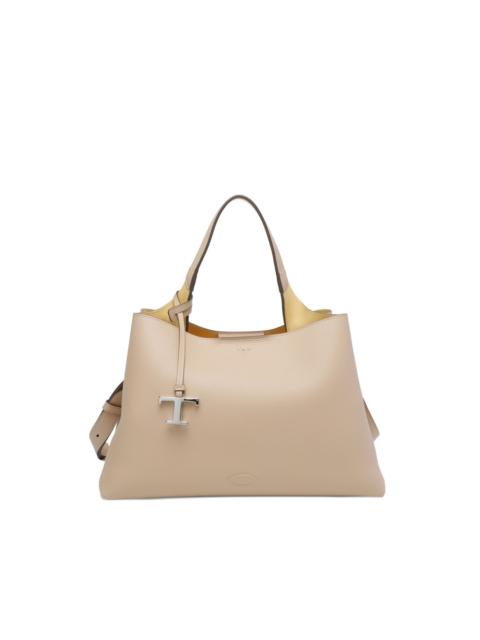 medium leather tote bag