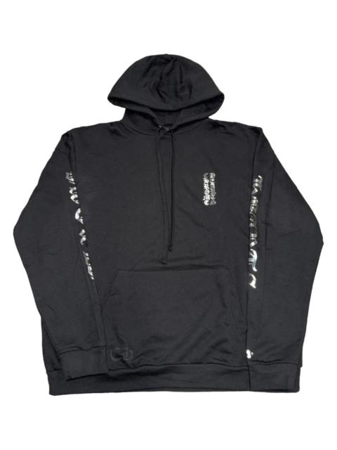 foil-print hoodie