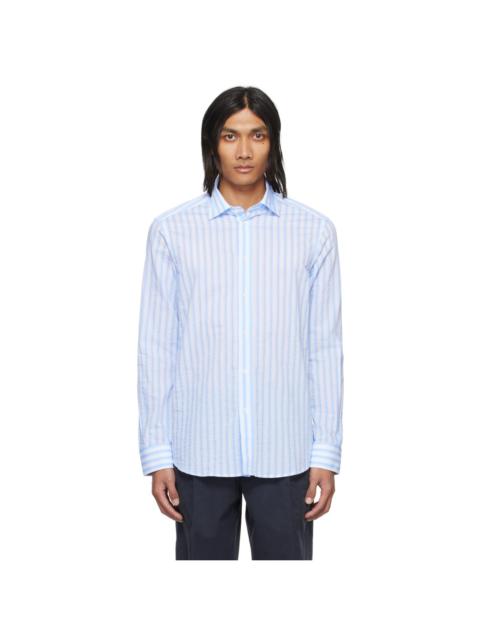 Blue Surian Barai Shirt