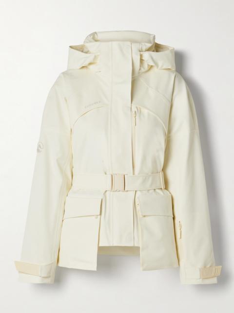 Tignes Hooded Belted Ski Jacket