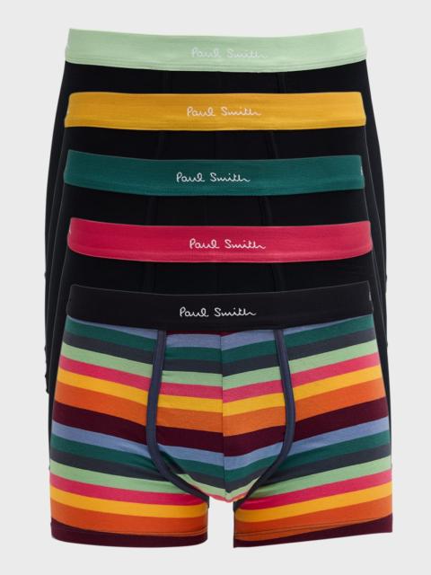 Men's 5-Pack Artist Stripe Trunks