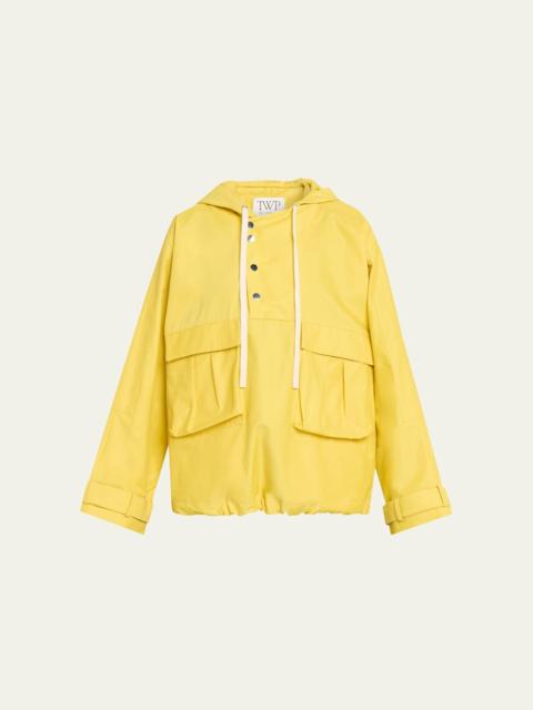 Rain Check Hoodie in Water-Repellent Twill