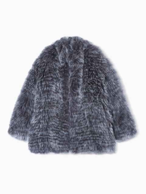 CASHMERE FUR BLOUSON