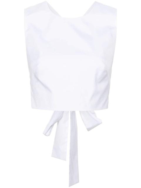 wraparound cropped top