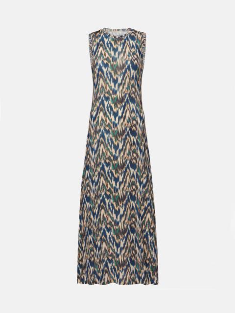 Orla printed jersey midi dress
