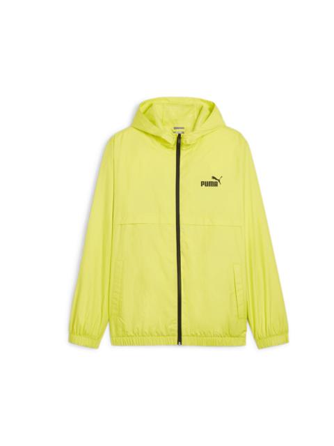 PUMA  Essentials Solid Windbreaker Jacket 'Neon Yellow' 847484-38