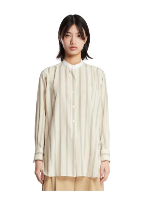 Beige Falco Silk Shirt