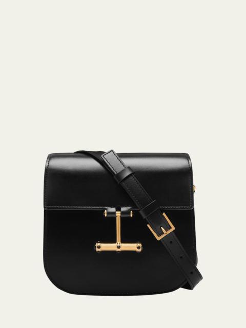 Tara Mini Flap Crossbody Bag in Leather