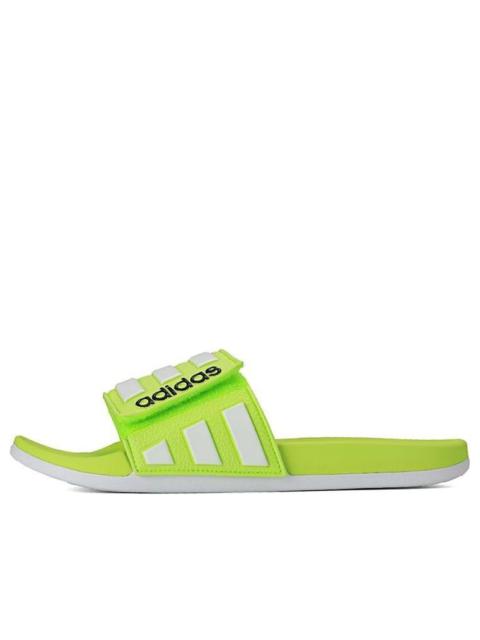 adidas neo Adilette Fluorescent 'Green' EH2849