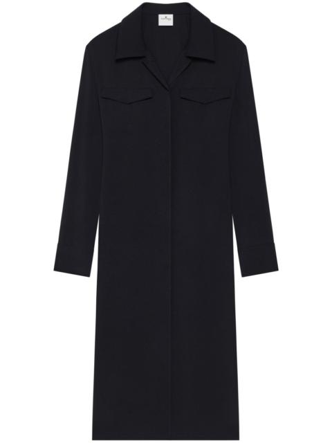 two-pocket midi dress