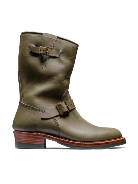 Wabash Engineer Boots Badalassi Carlo Leather Grigio