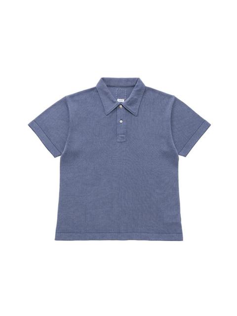 POLO SHIRT KNIT S/S (SIC) BLUE