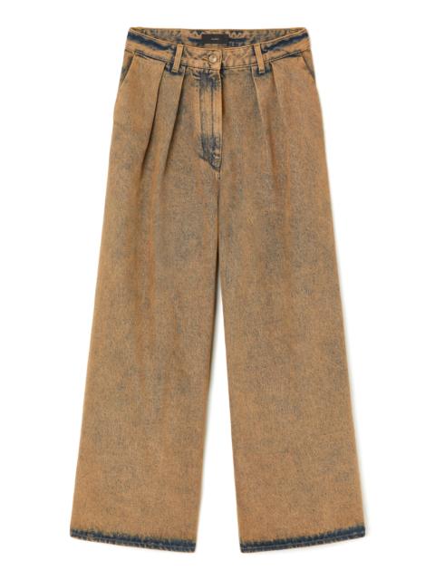 Desert Rose Wide Leg Denim Pants