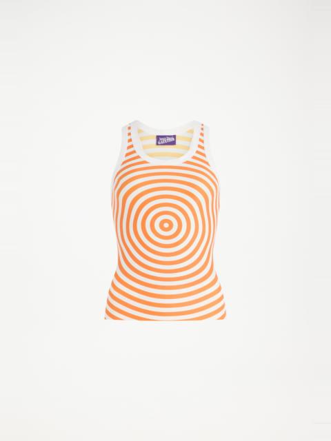 THE ORANGE TARGET TANK TOP