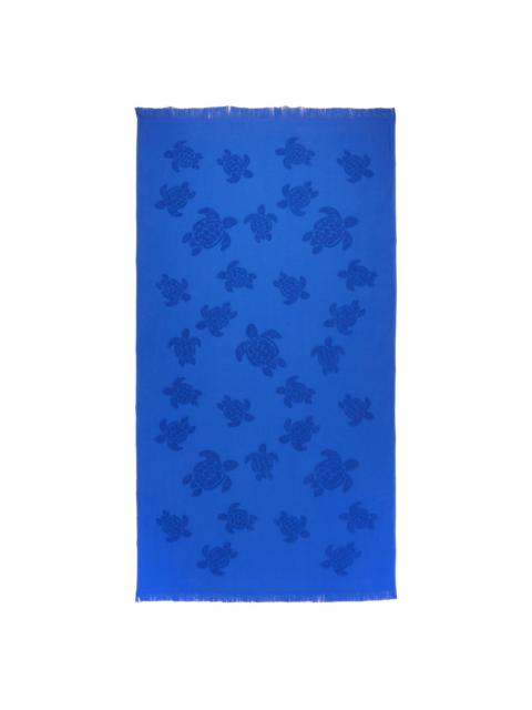 Turtles Jacquard beach towel