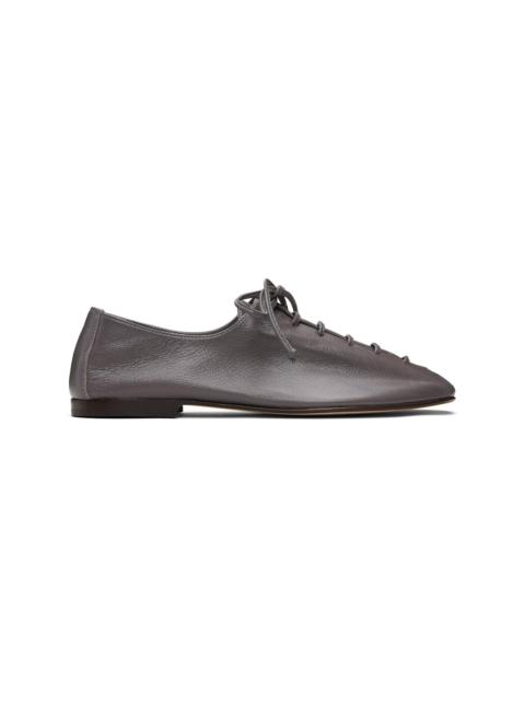 Gray Plegada Supple Shiny Derbys