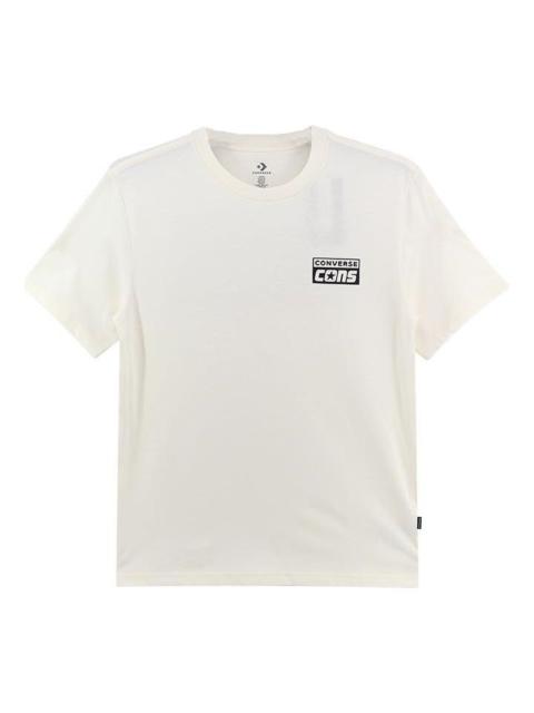 Converse CONS Graphic T-Shirt 'White' 10021134-A08